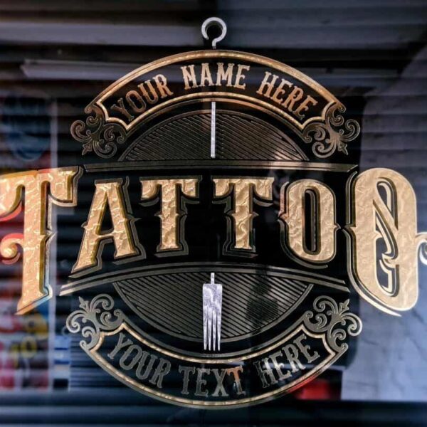 Tattoo Shop Window Sticker