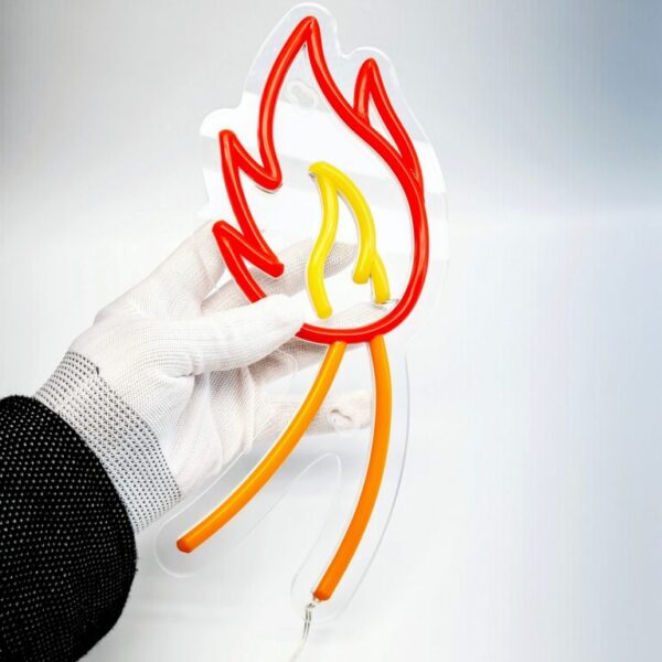 Pokemon Fire Tail Neon Sign