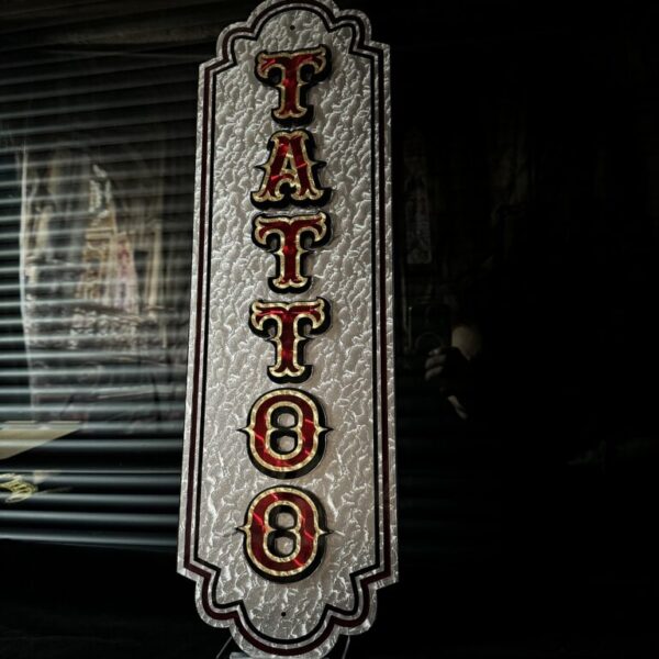 Tattoo decorative sign